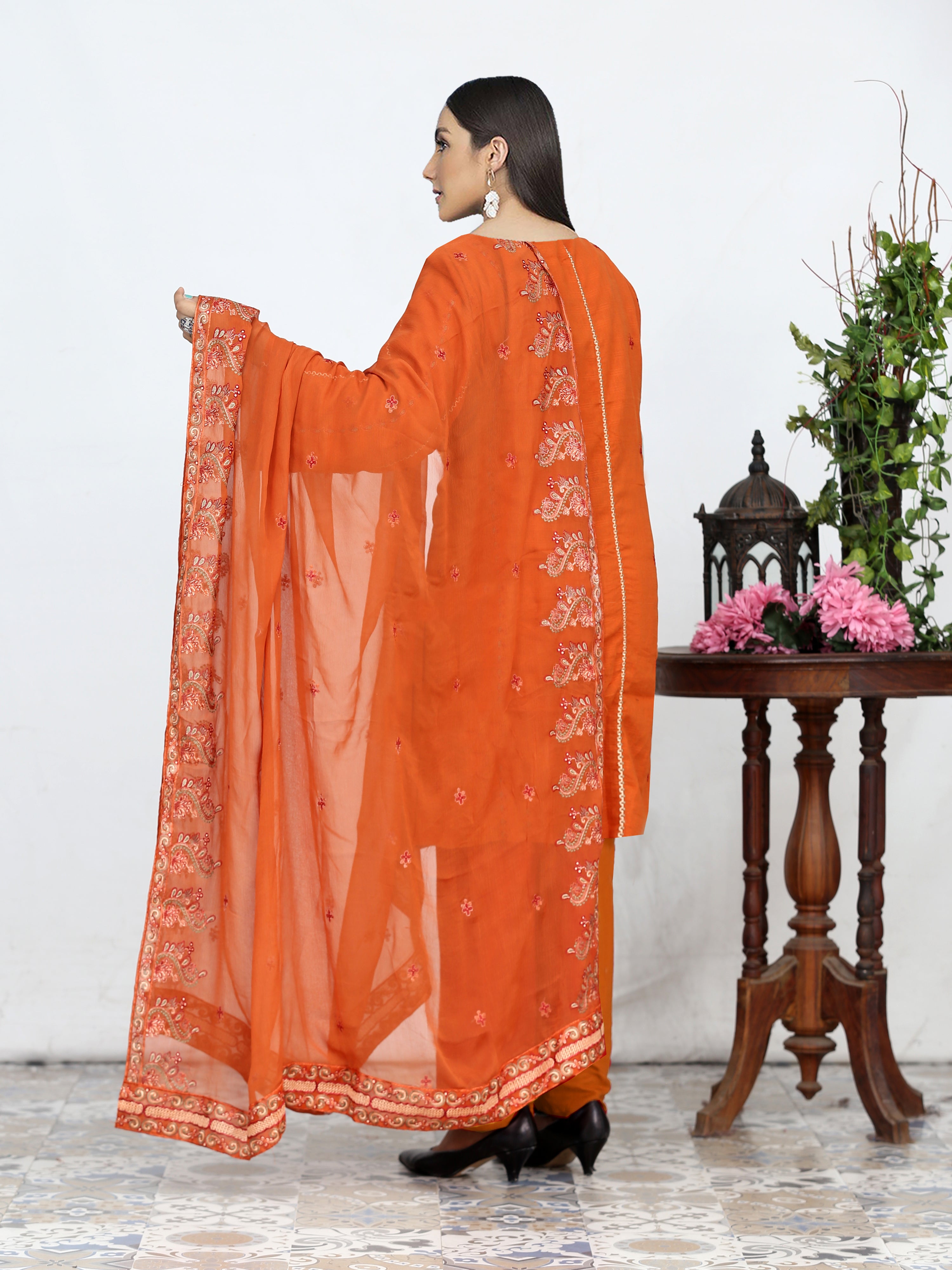 RONAQ DG-831C  ( Unstiched KARANDI Collection)